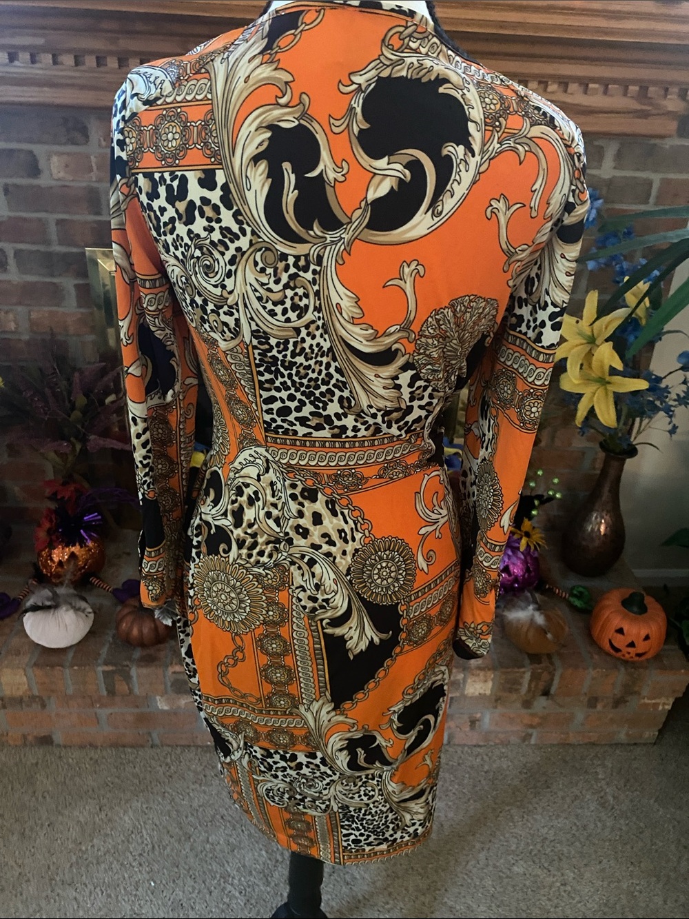 Carmen Marc Valvo size medium wrap dress - Picture 6 of 7